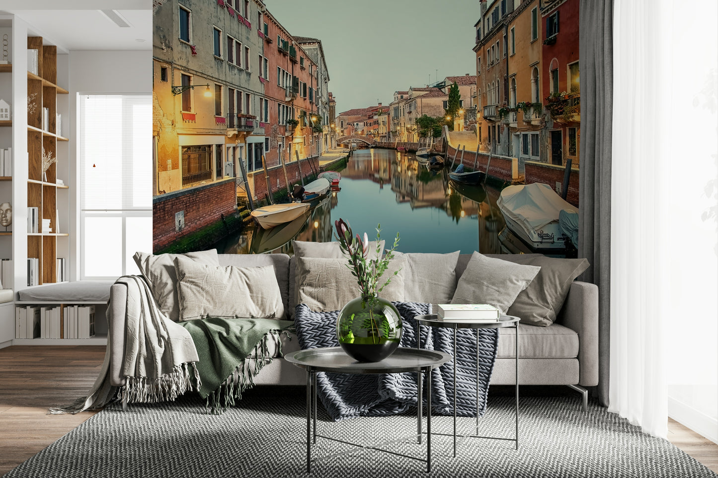Venetian Canal Dreams Wall Mural