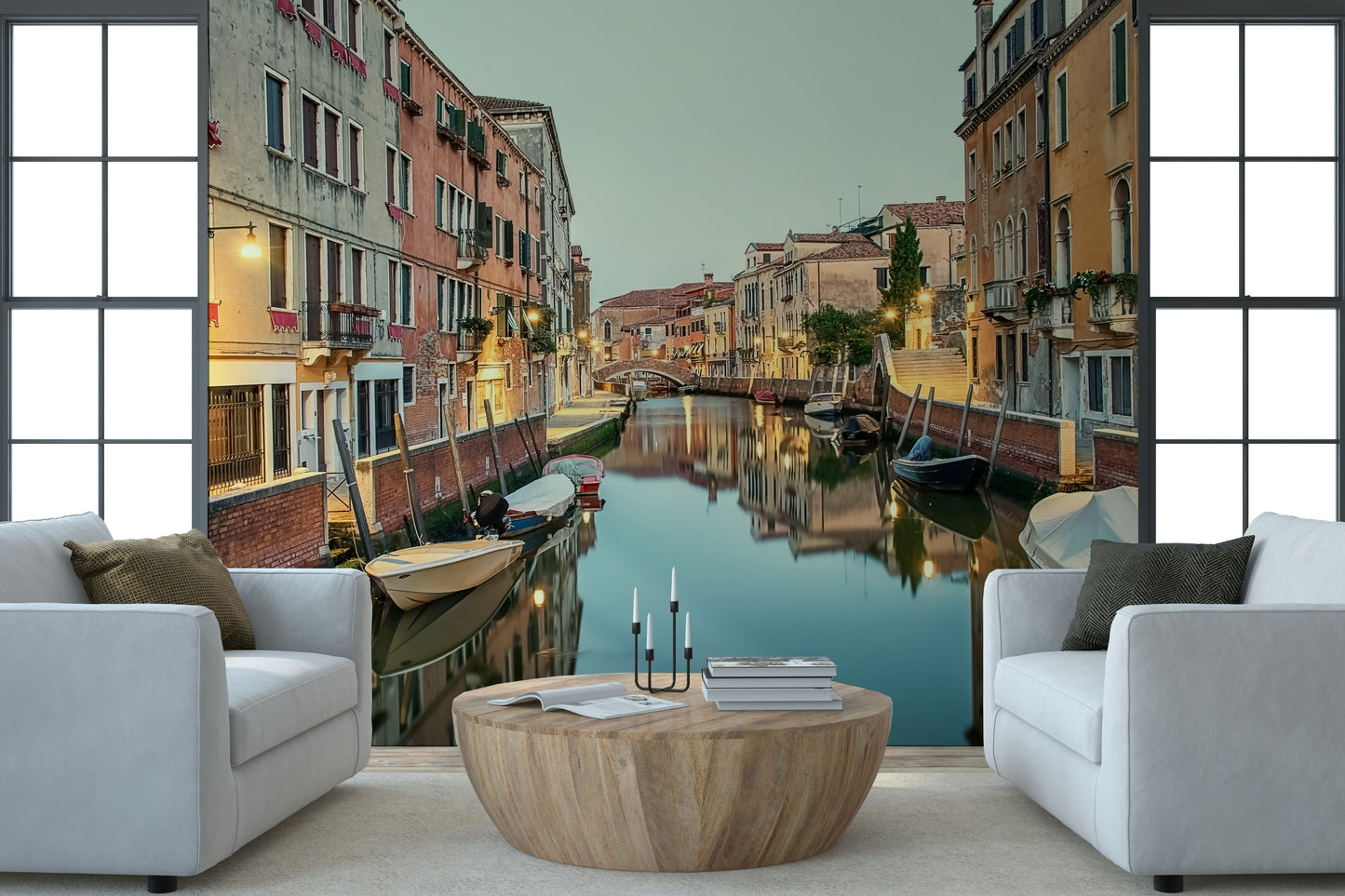Venetian Canal Dreams Wall Mural