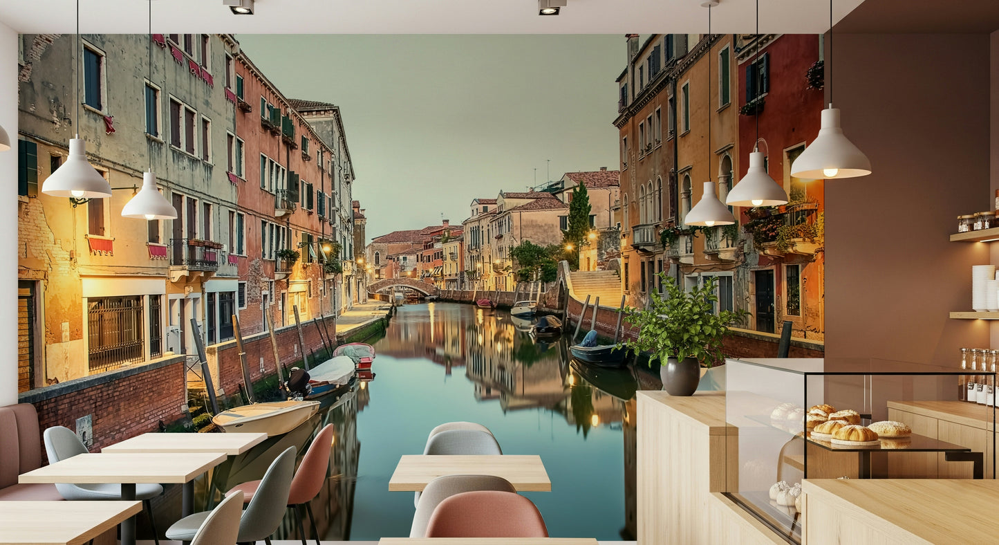 Venetian Canal Dreams Wall Mural