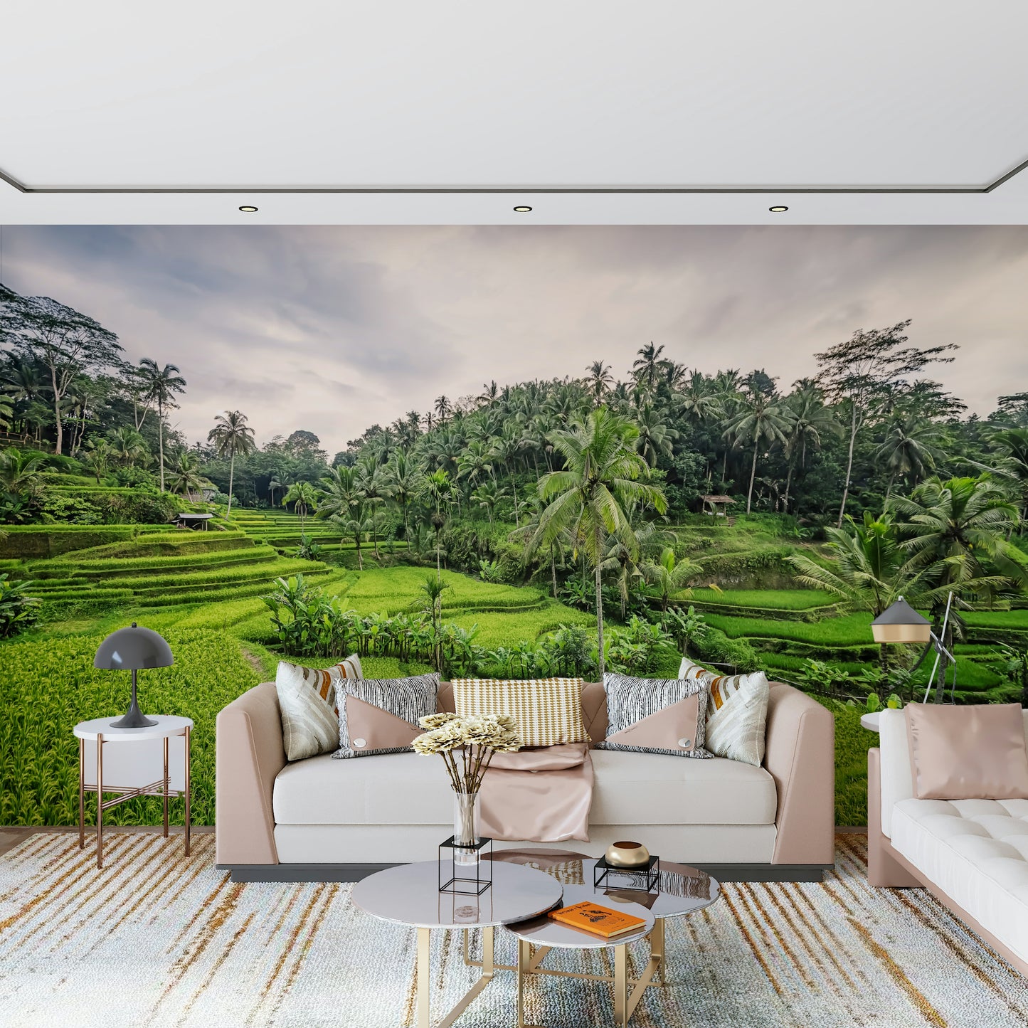 Bali Rice Terraces Wall Mural