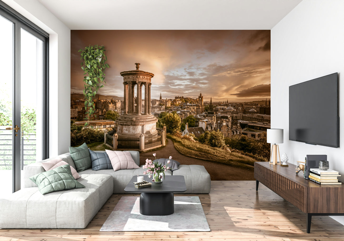 Calton Hill Wall Mural