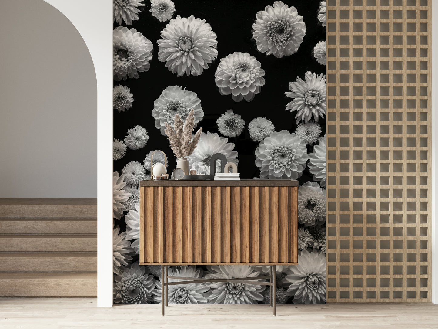 Dahlia Dreamscape Wall Mural