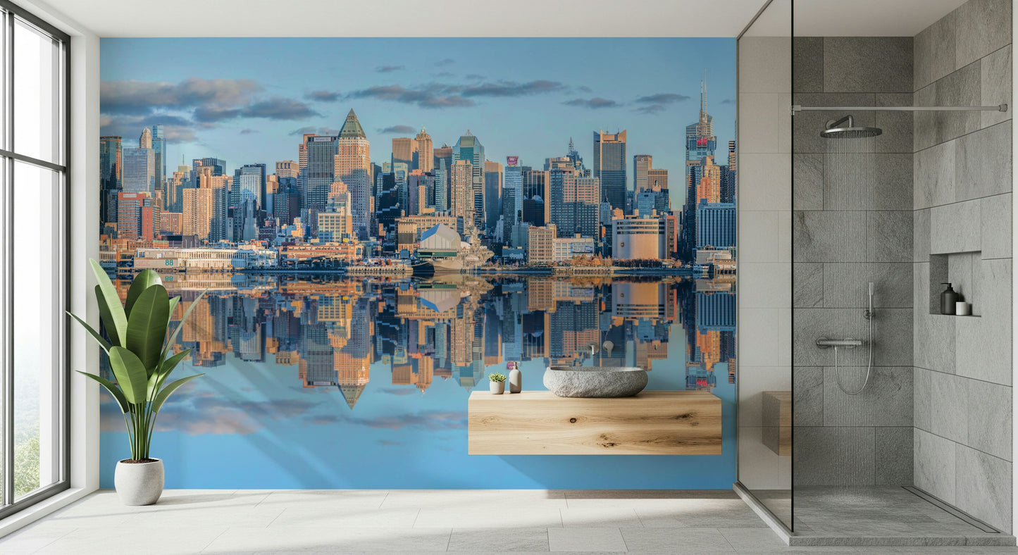 Lower Manhattan skyline Wall Mural