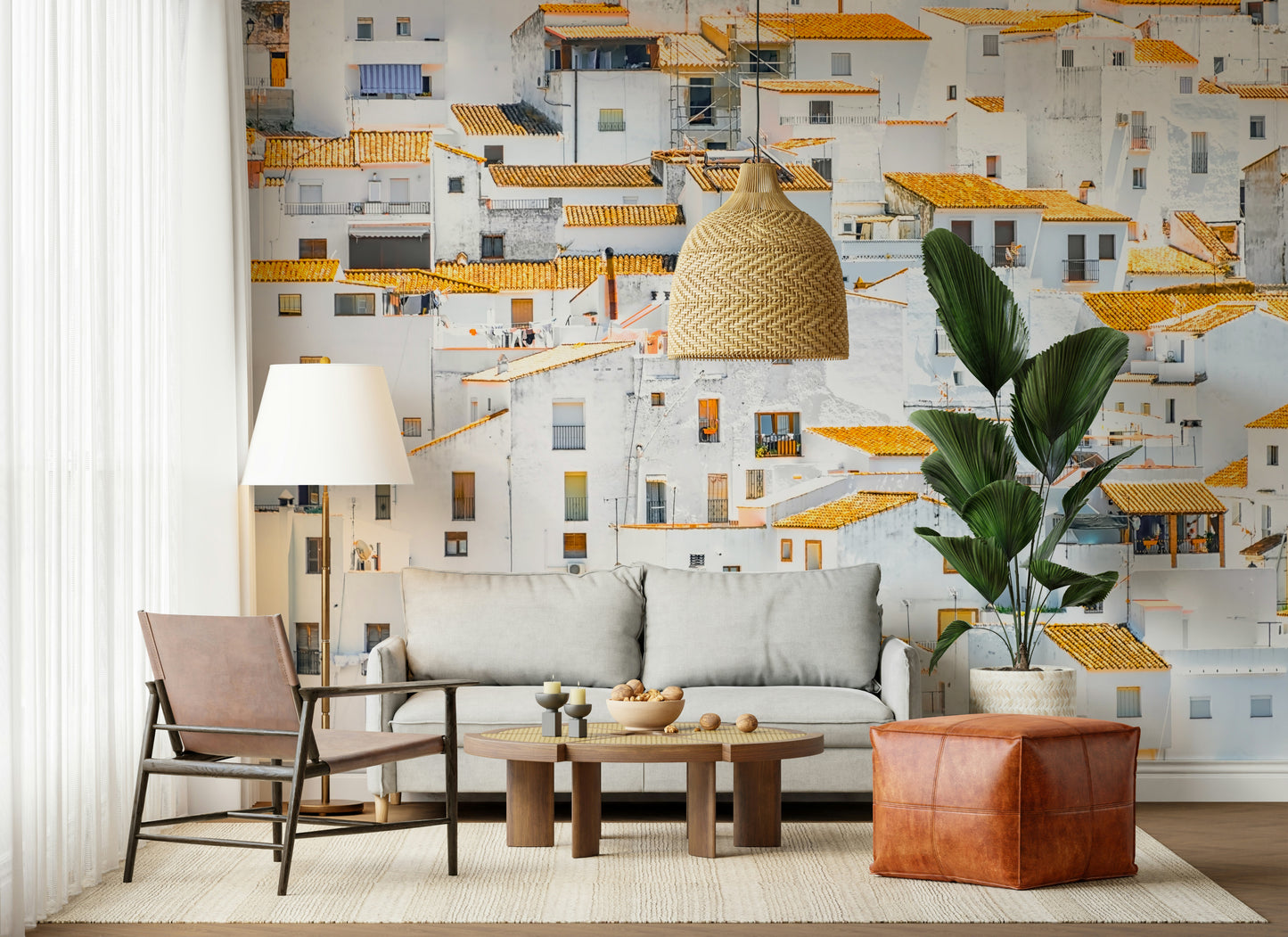 Andalusian Village Wall Mural