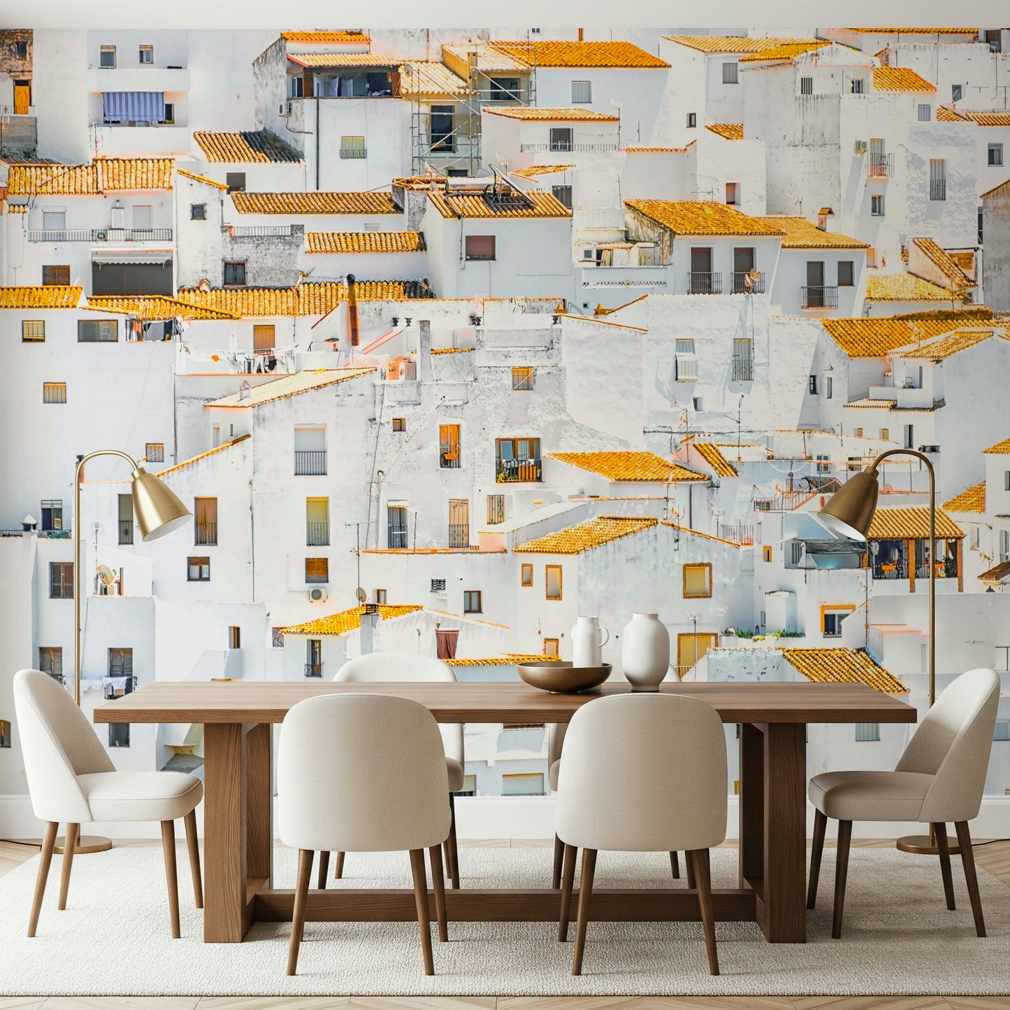 Andalusian Village Wall Mural