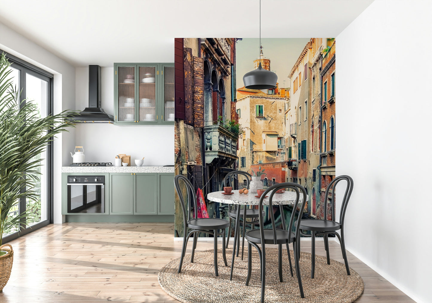 Canal View, Venice Wall Mural