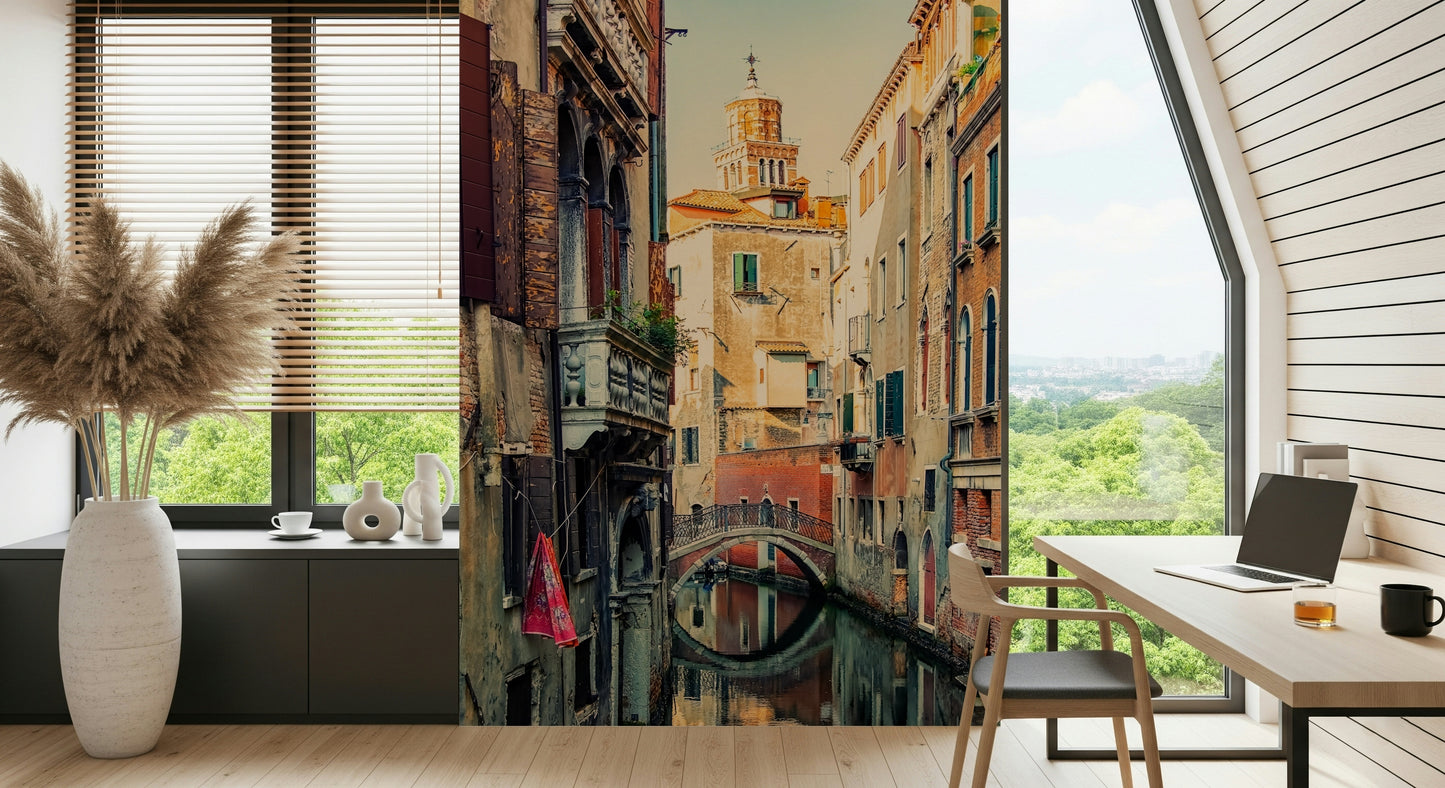 Canal View, Venice Wall Mural