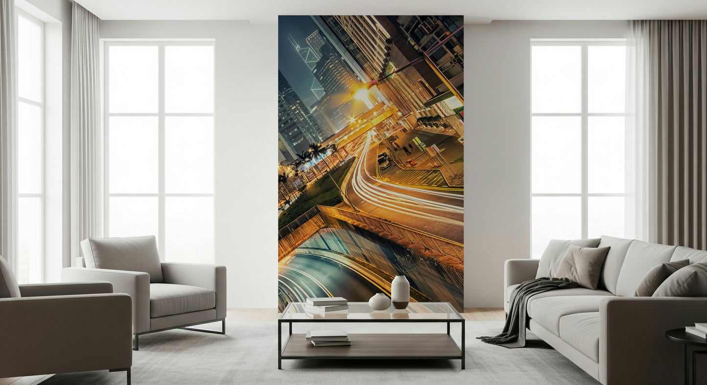 Skyline Velocity Wall Mural