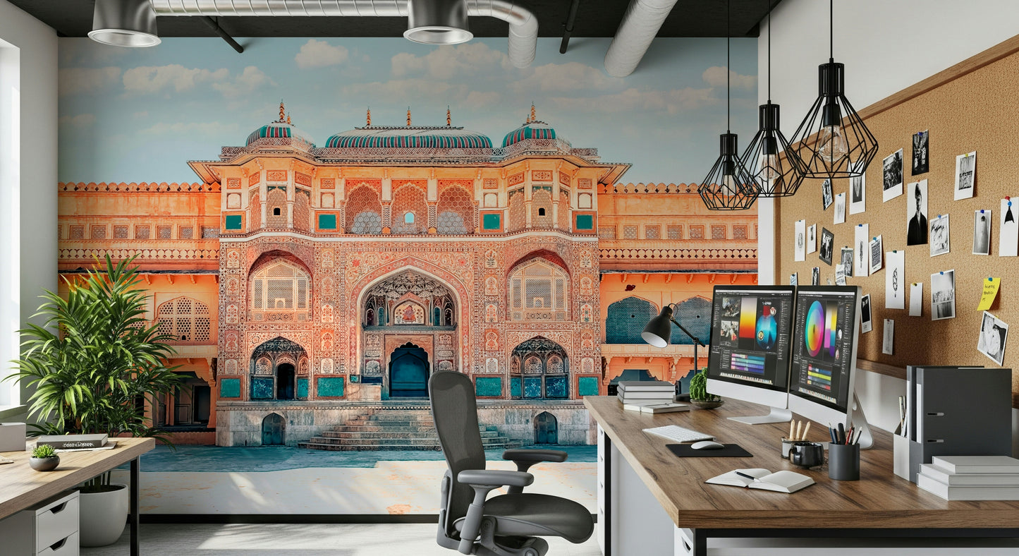 Amber Palace Majesty Wall Mural