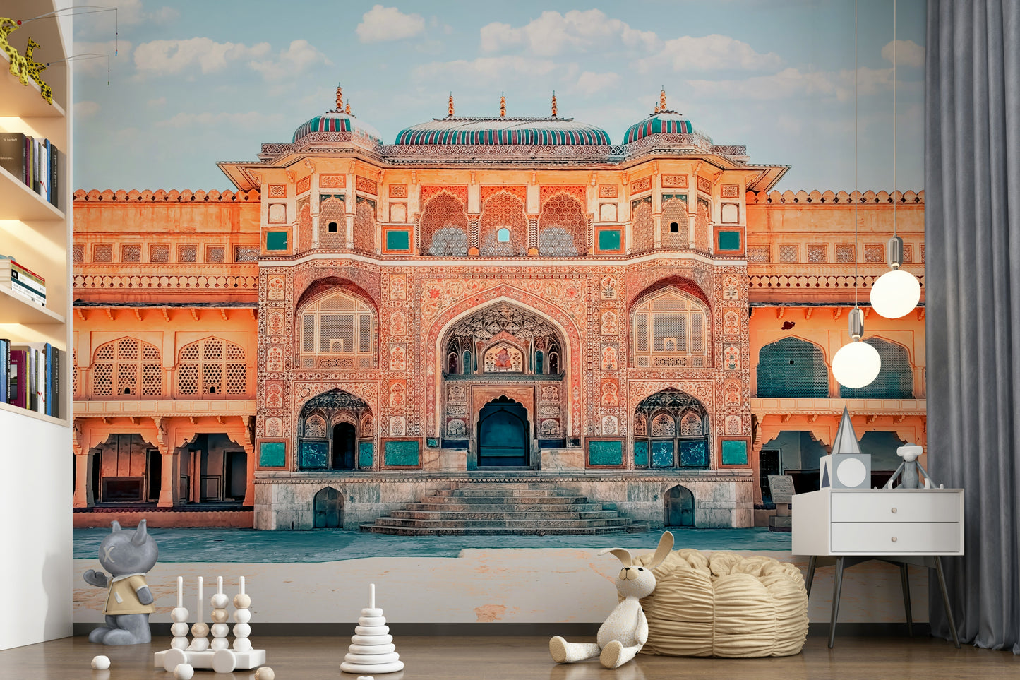 Amber Palace Majesty Wall Mural