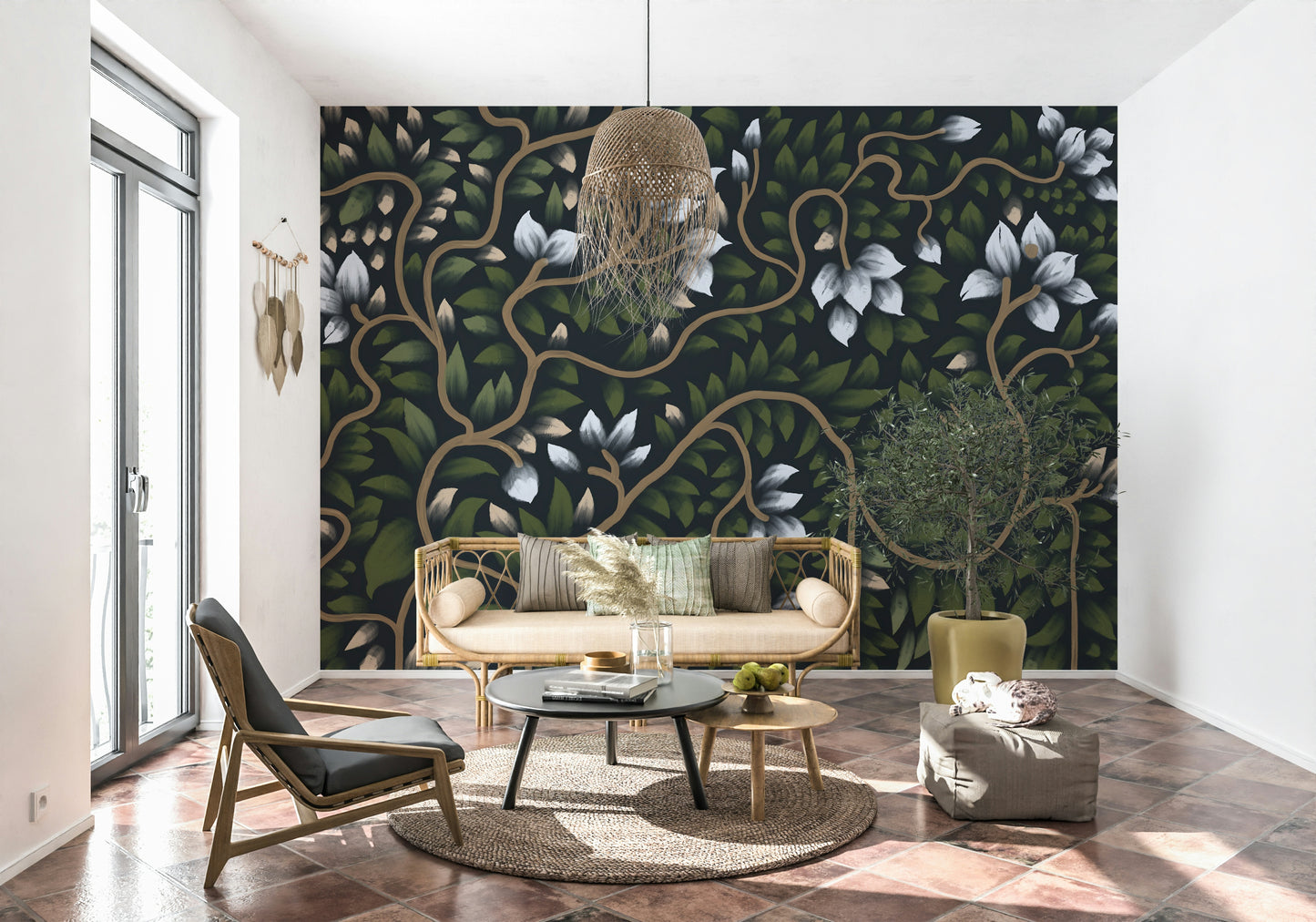 Whispering Secrets Wall Mural