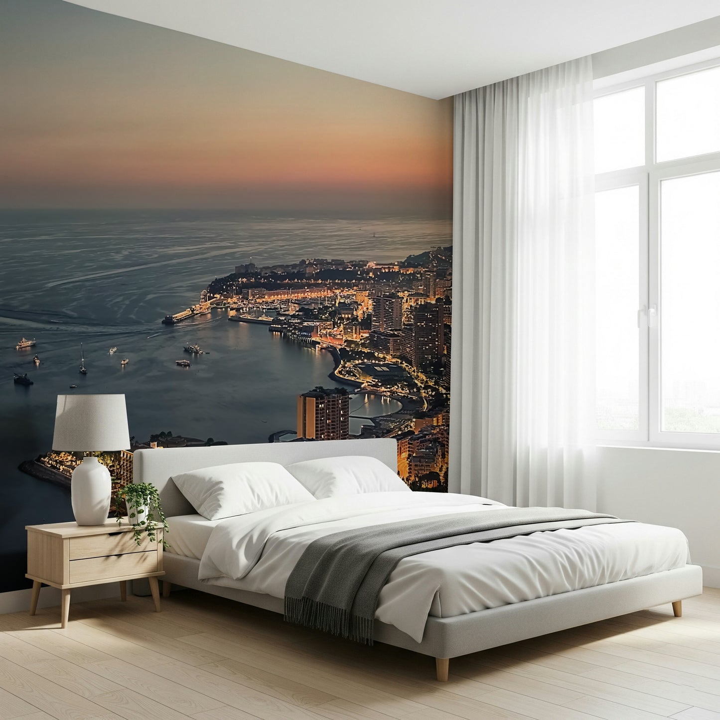 Monaco Nights Wall Mural