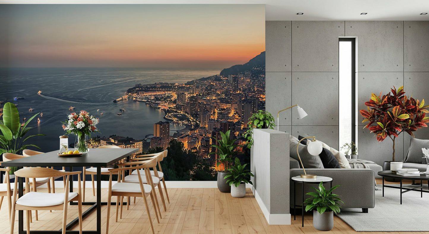 Monaco Nights Wall Mural