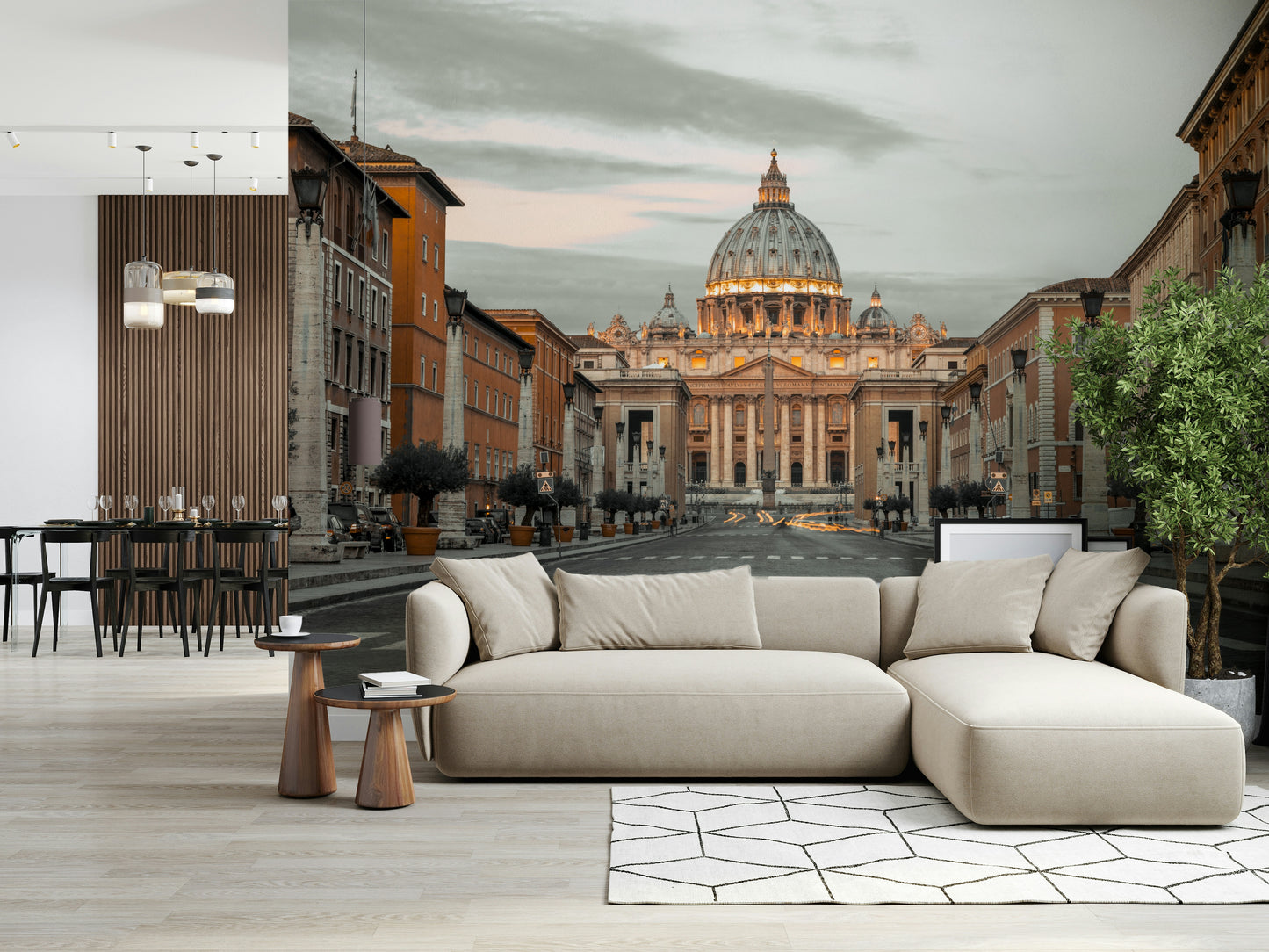 Eternal City Vista Wall Mural