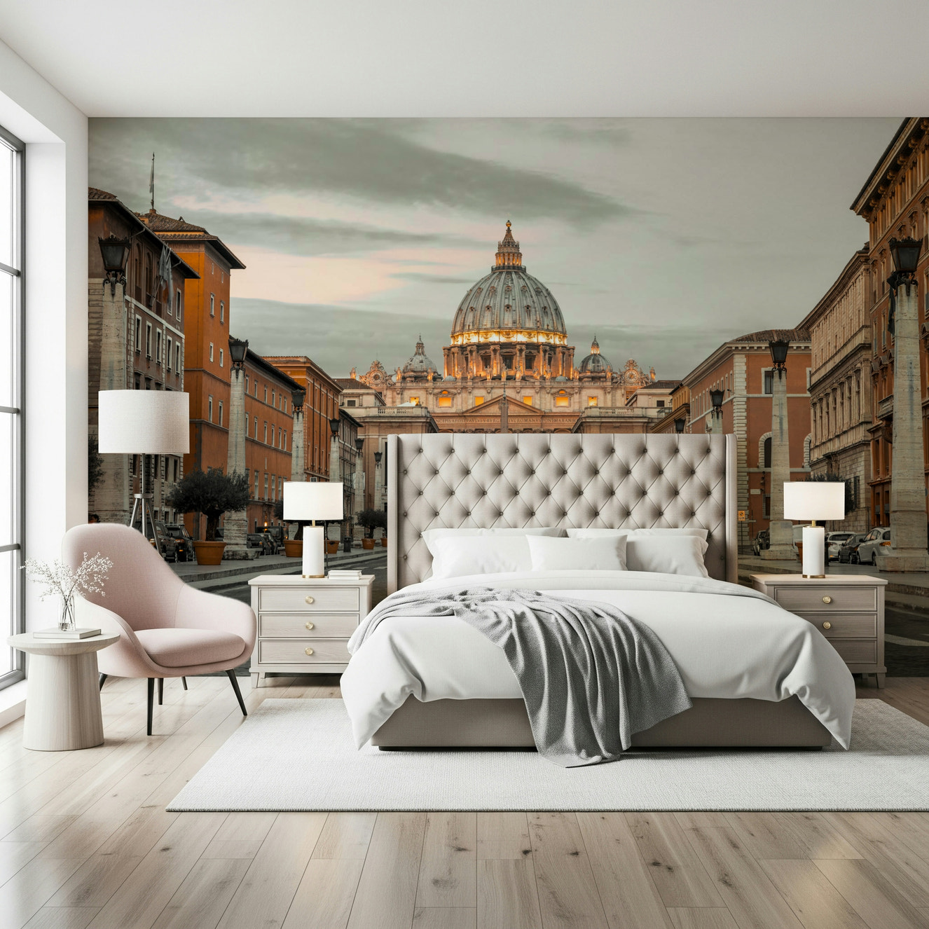 Eternal City Vista Wall Mural