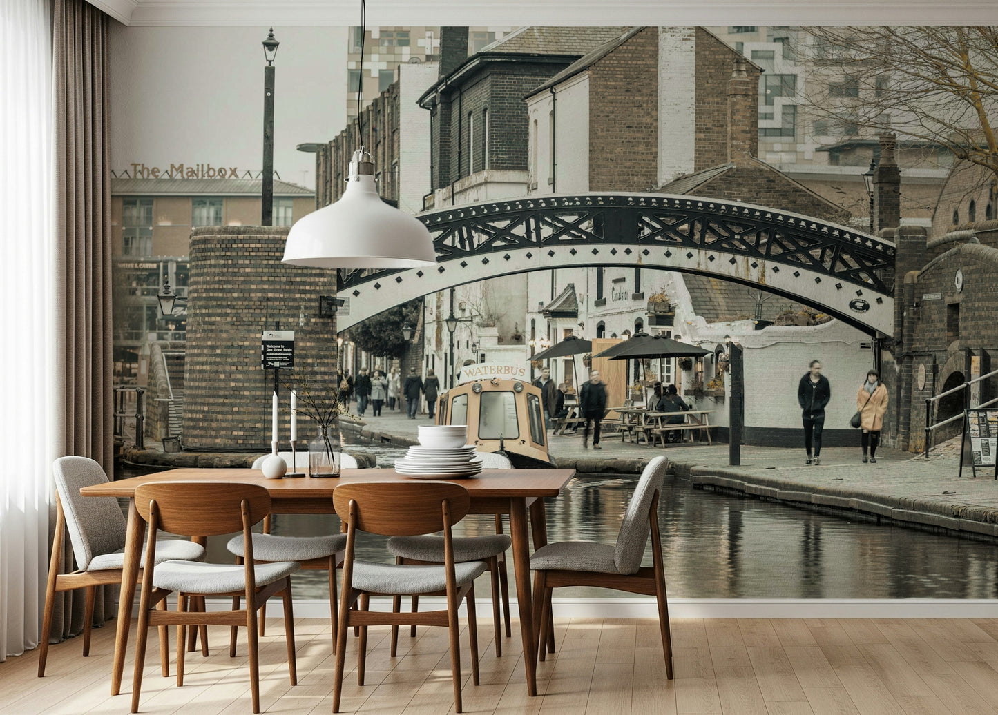 Gas Street Basin View Wall Mural