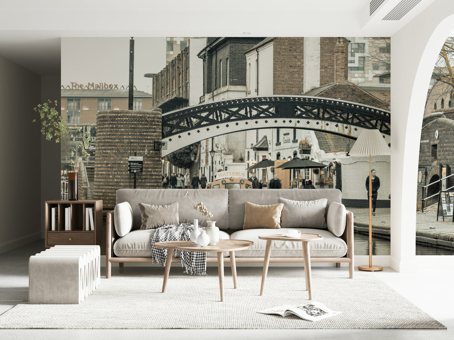 Gas Street Basin View Wall Mural