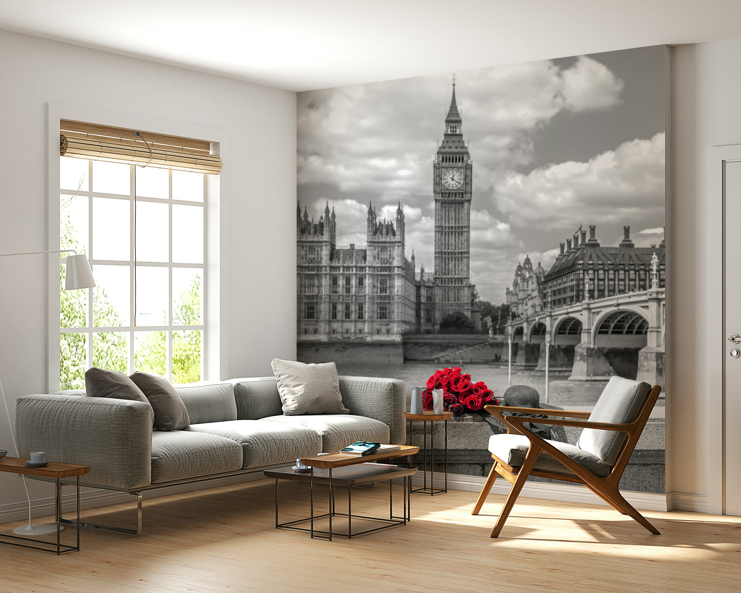 London in Bloom Wall Mural