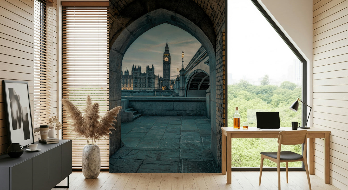 London Through Time Wall Mural