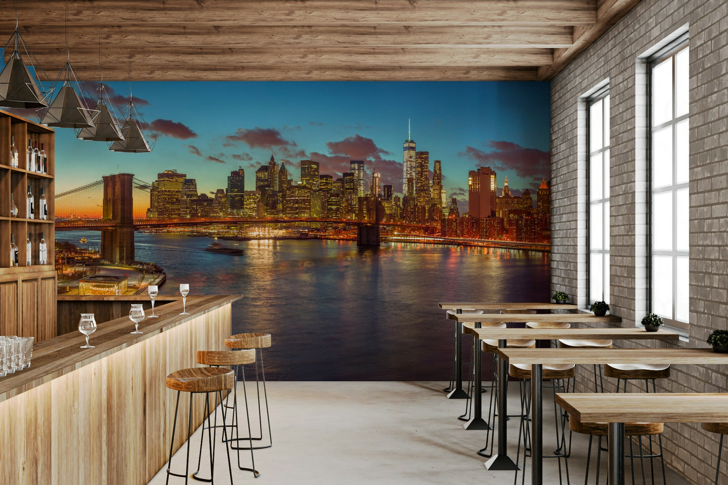 NYC Twilight Sparkle Wall Mural