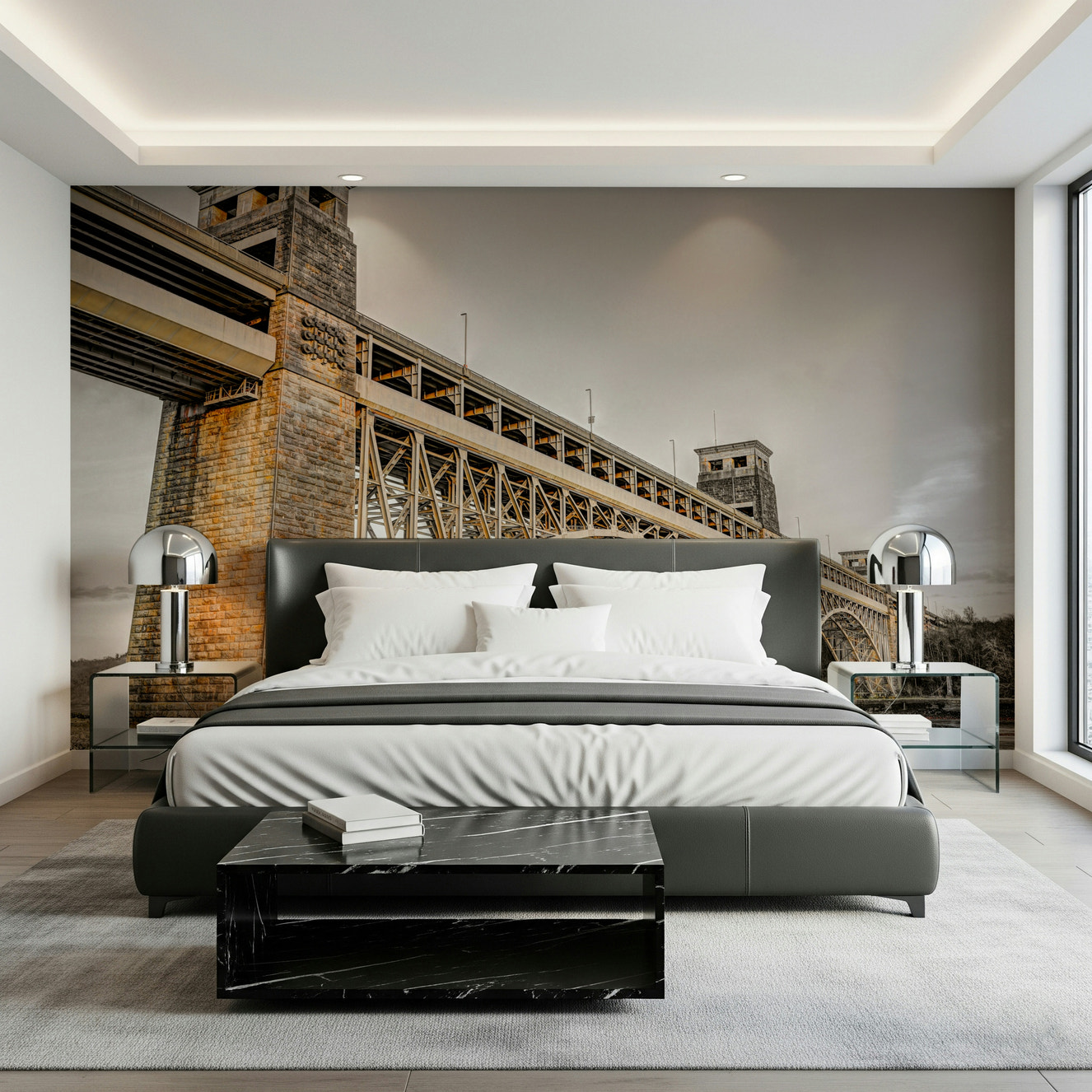 Britannia Bridge Wall Mural