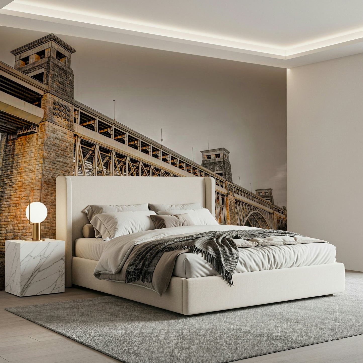 Britannia Bridge Wall Mural