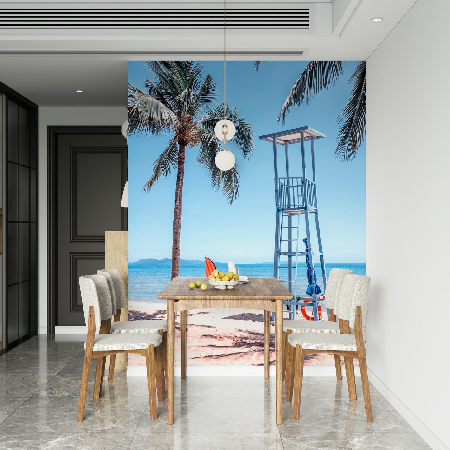 Lifeguard's View Wall Mural