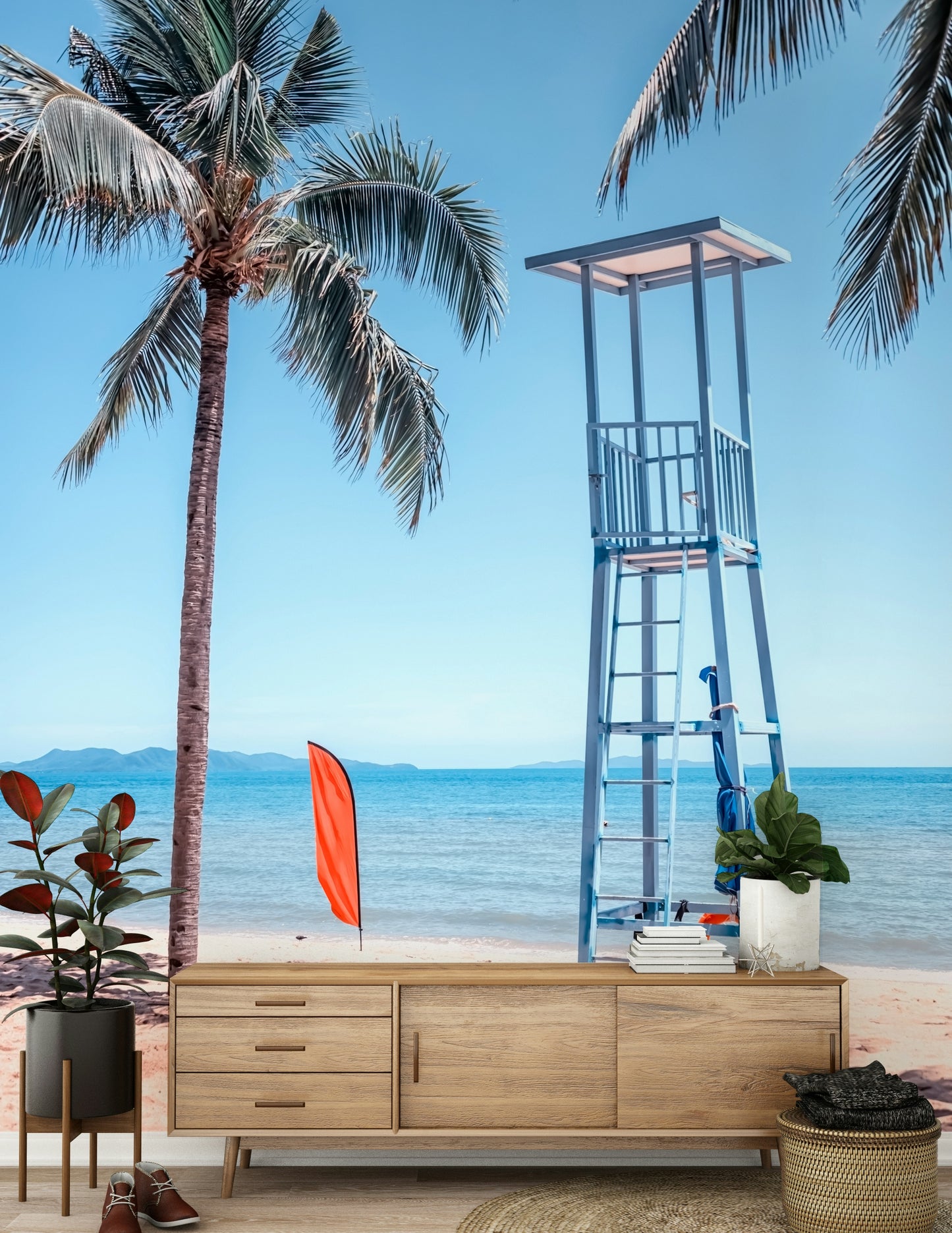 Lifeguard's View Wall Mural