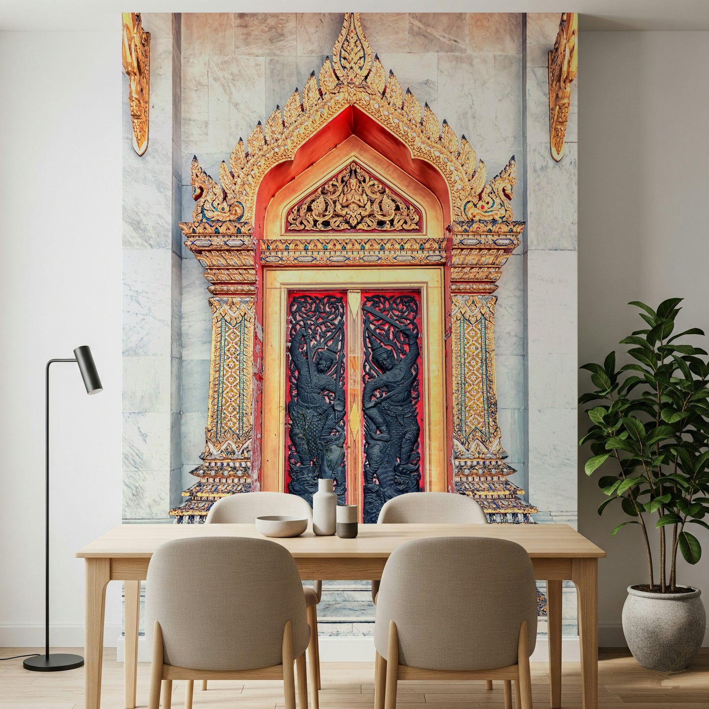 Temple Gate's Grandeur Wall Mural