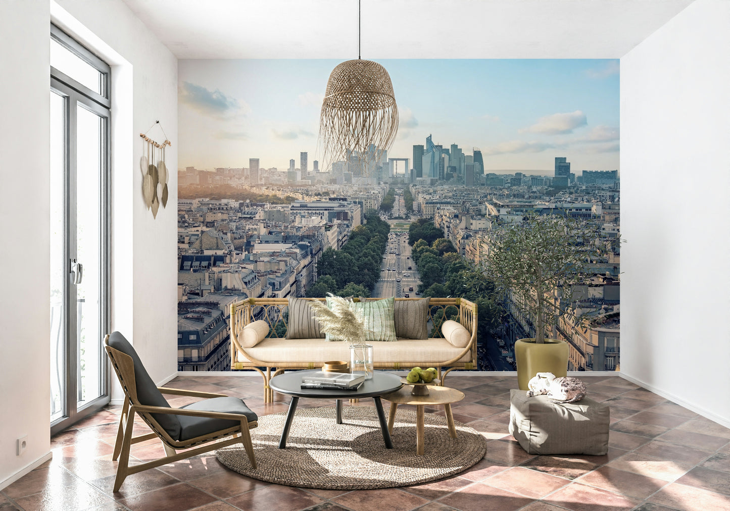 Parisian Panorama Wall Mural