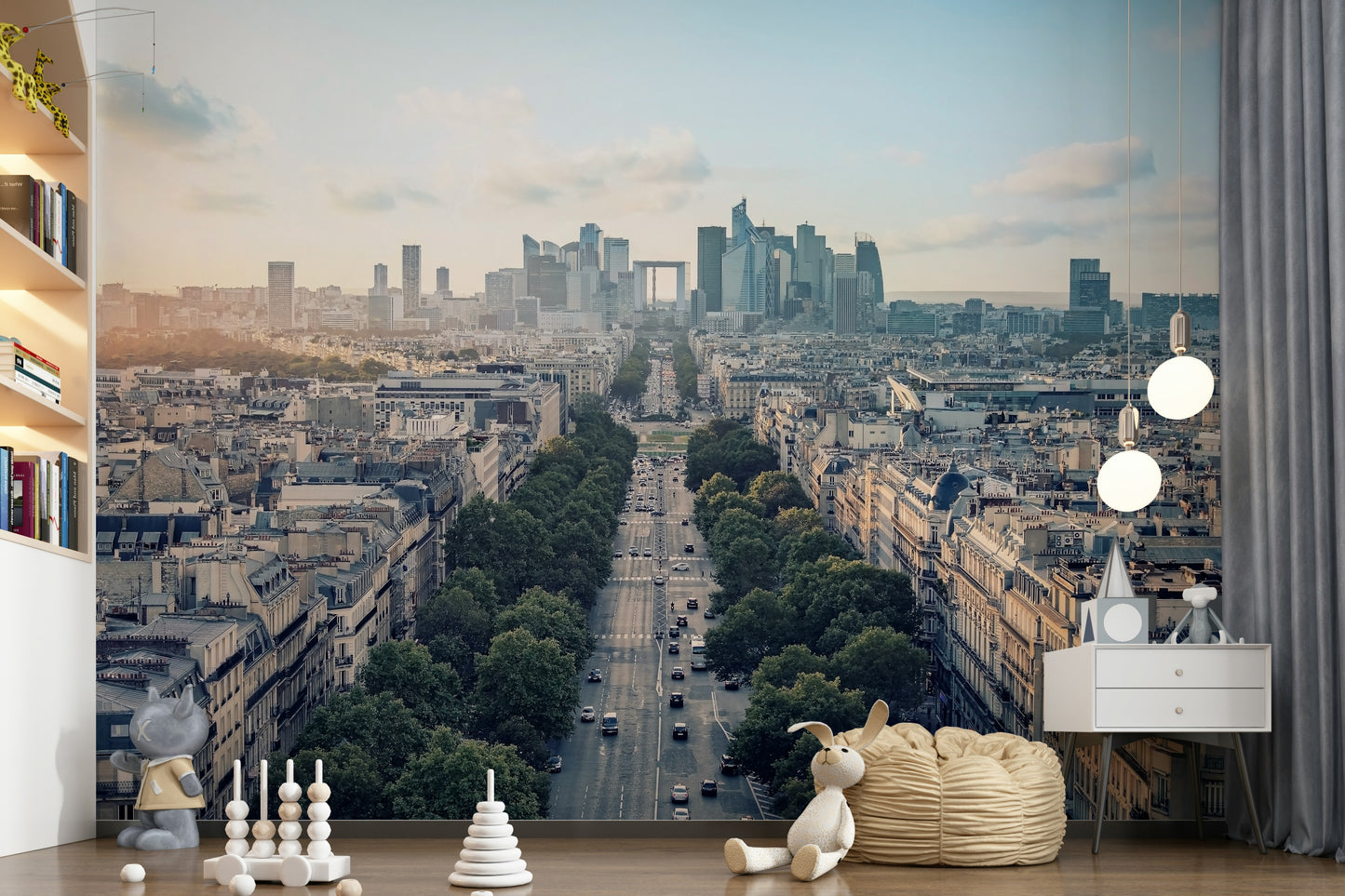 Parisian Panorama Wall Mural