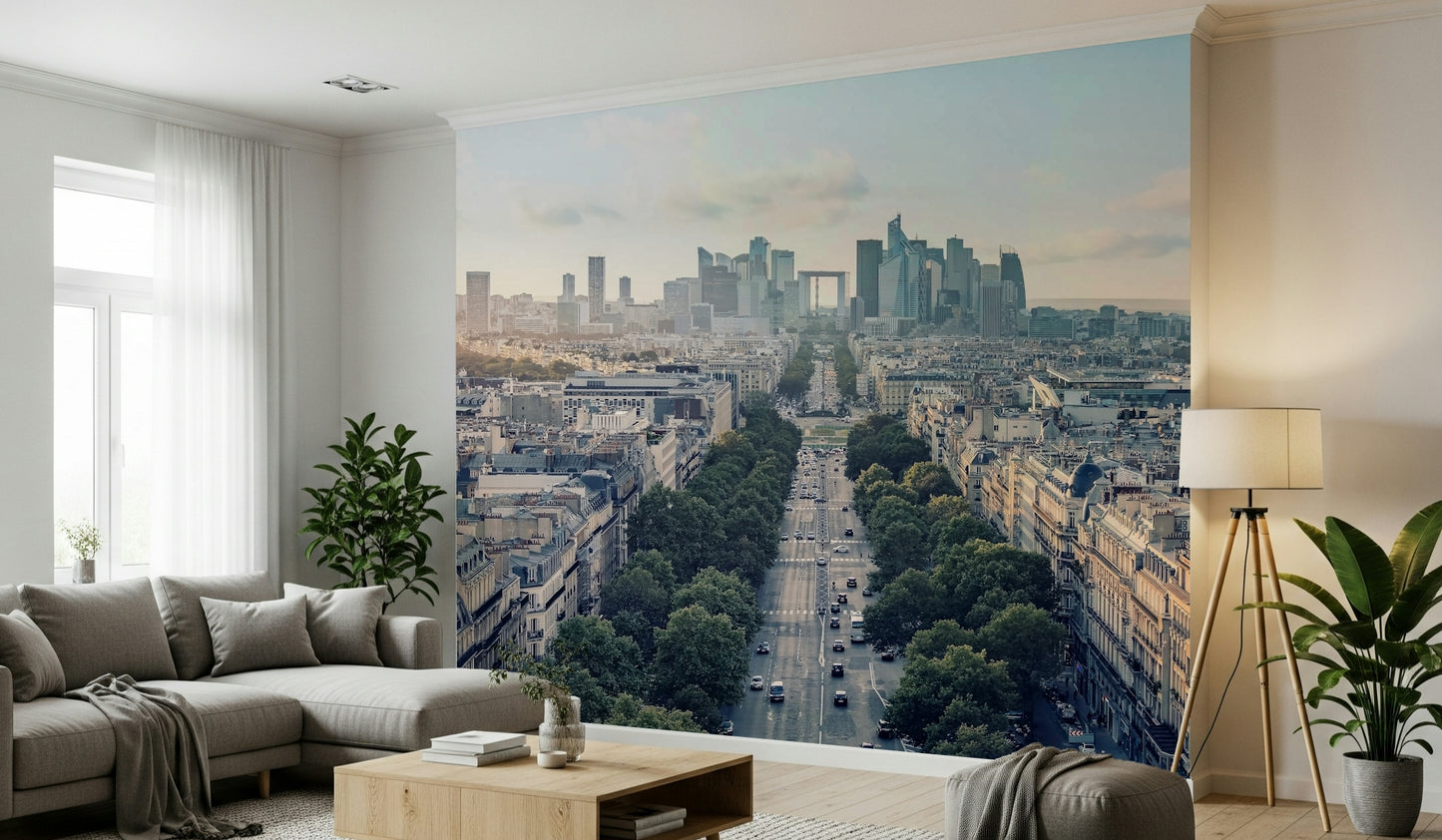 Parisian Panorama Wall Mural