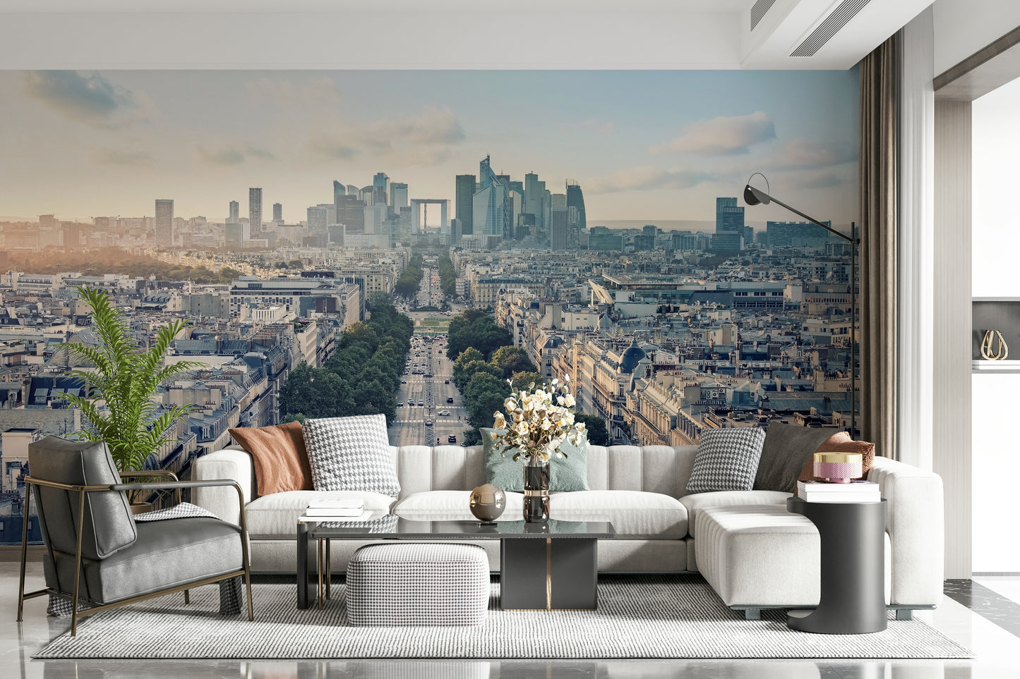 Parisian Panorama Wall Mural