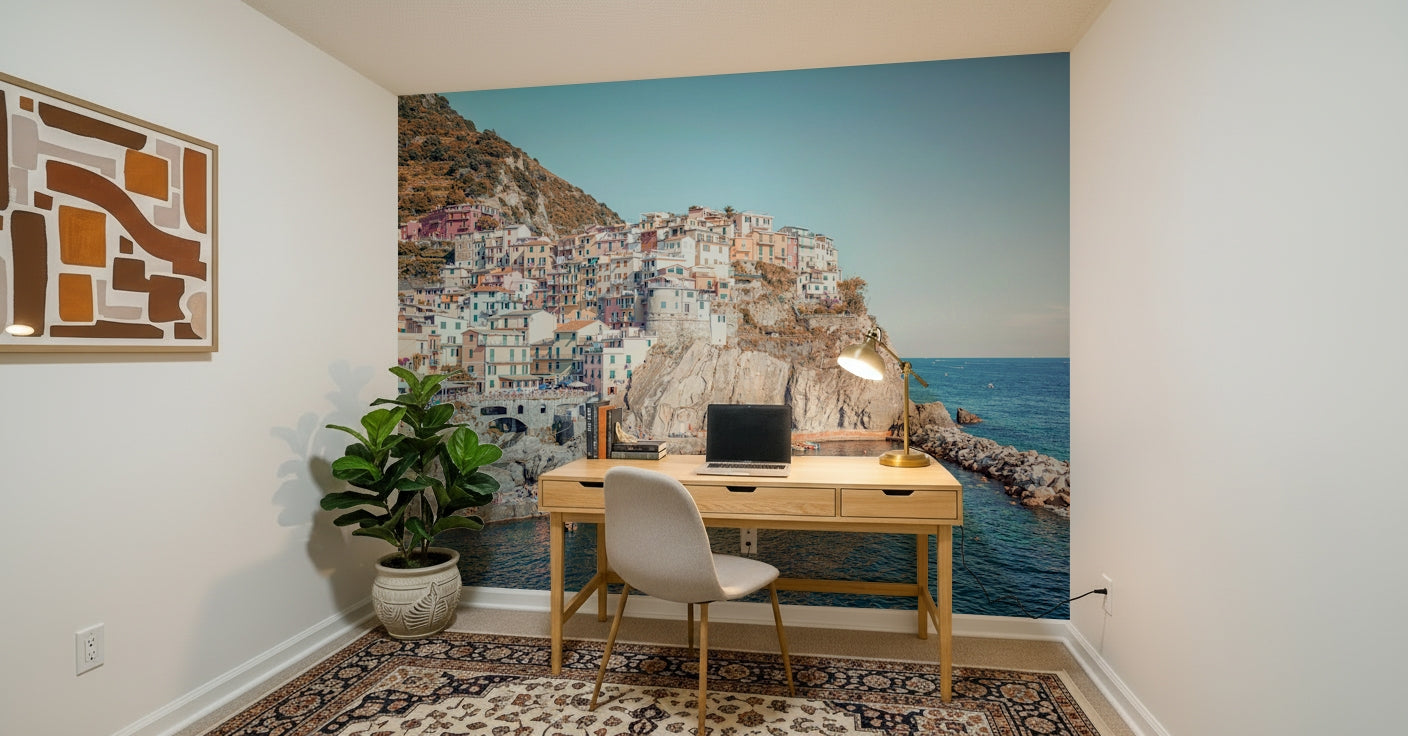 Cliffside Homes View Wall Mural
