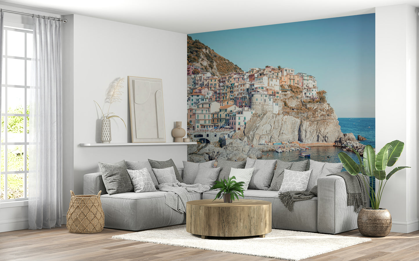 Cliffside Homes View Wall Mural