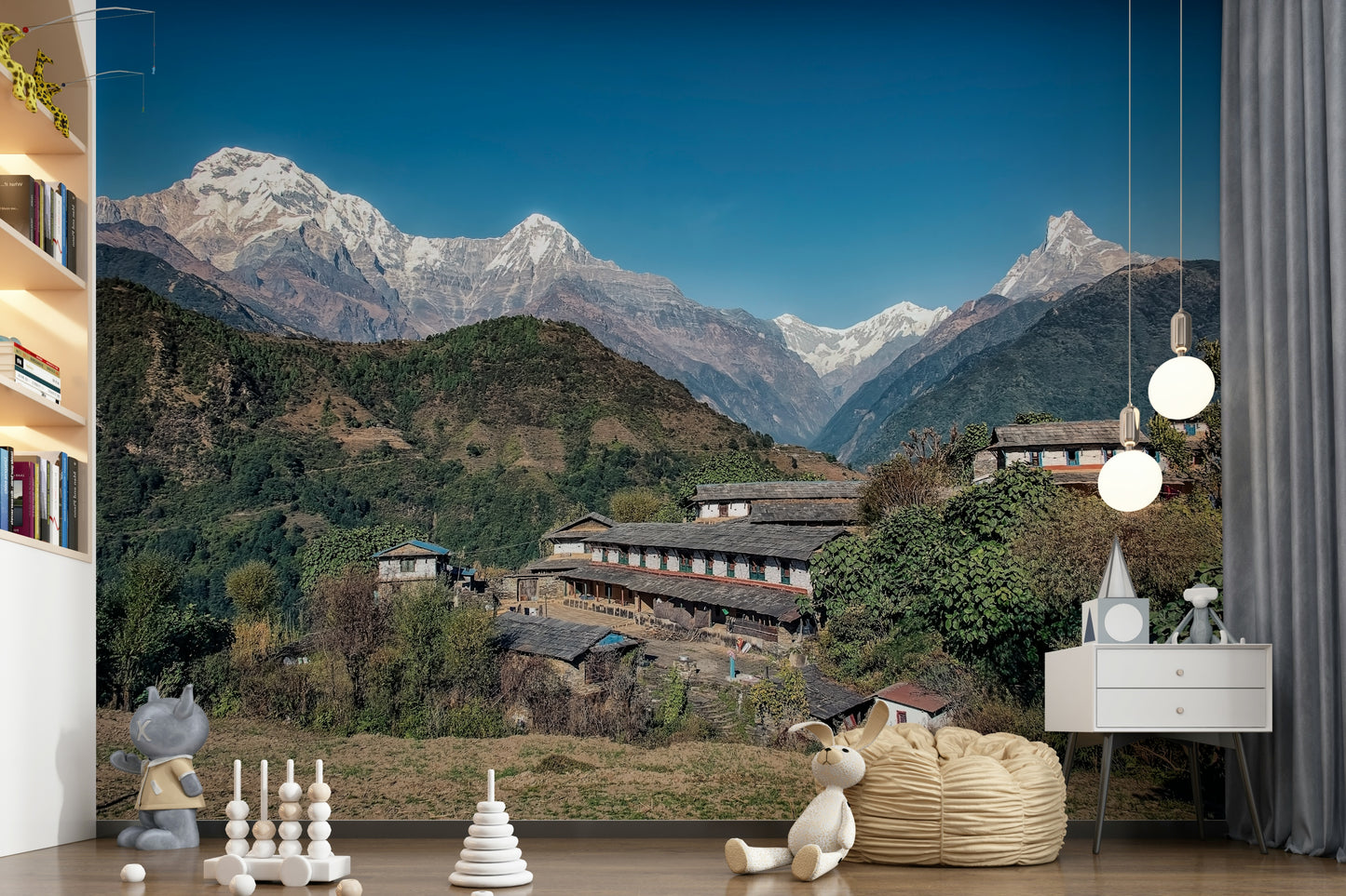 Himalayan Heights Wall Mural