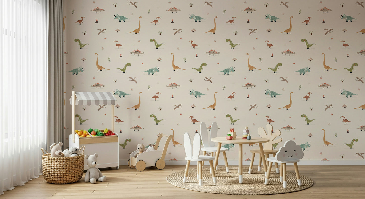 Dino Dreamland Wallpaper⁠