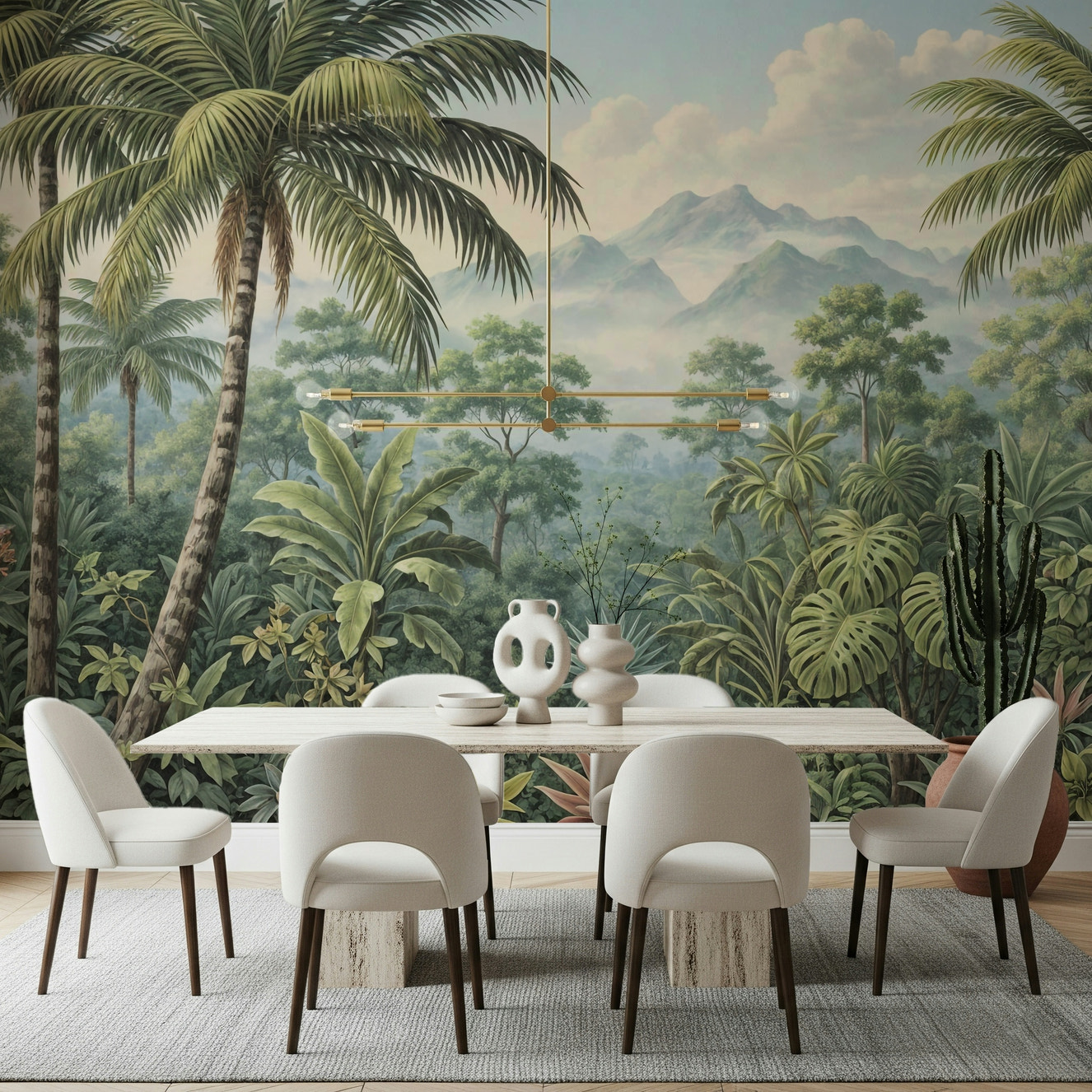 Jungle Vista Wall Mural