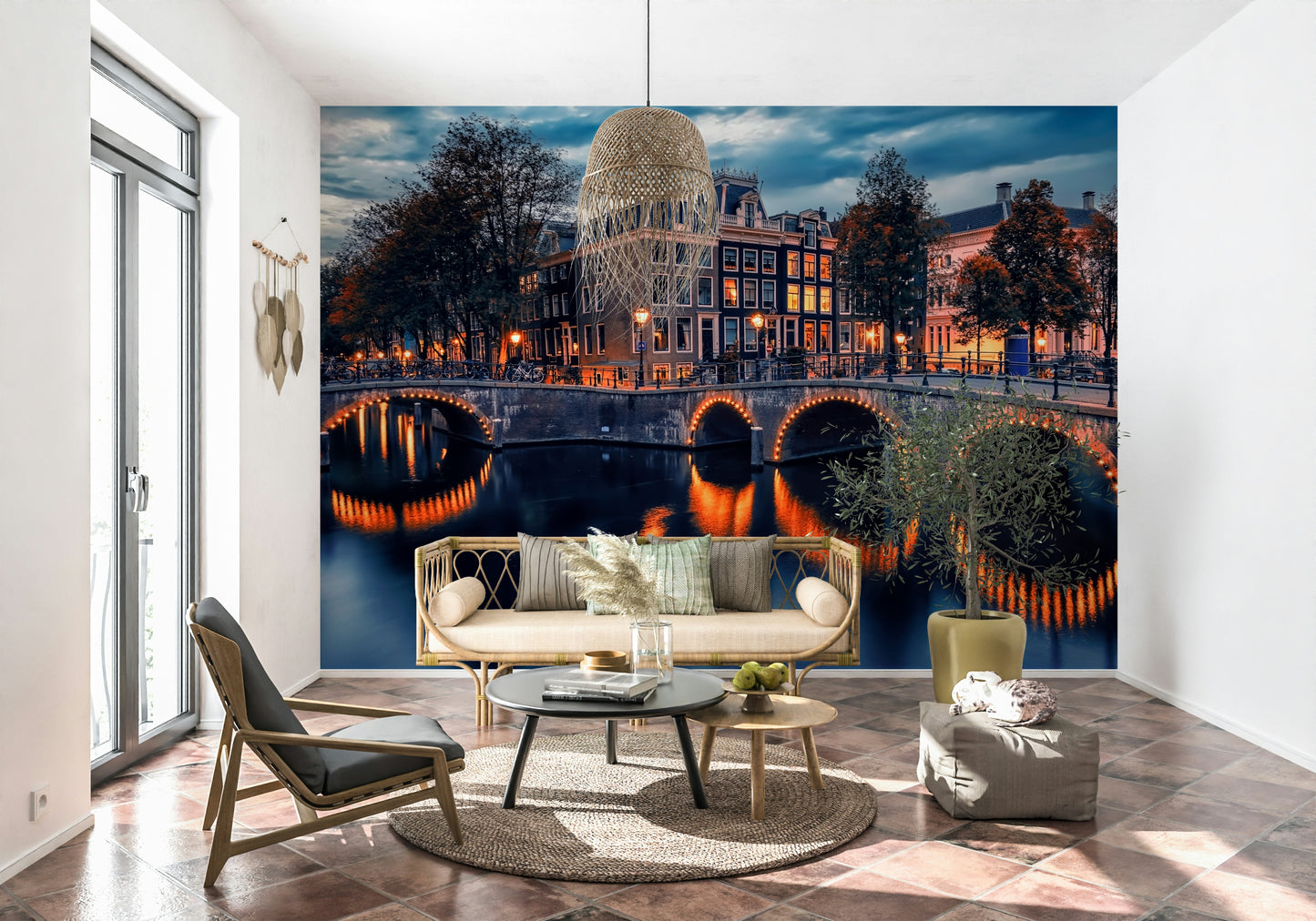 Amsterdam Nights Wall Mural