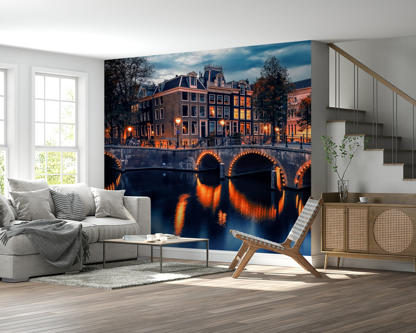 Amsterdam Nights Wall Mural