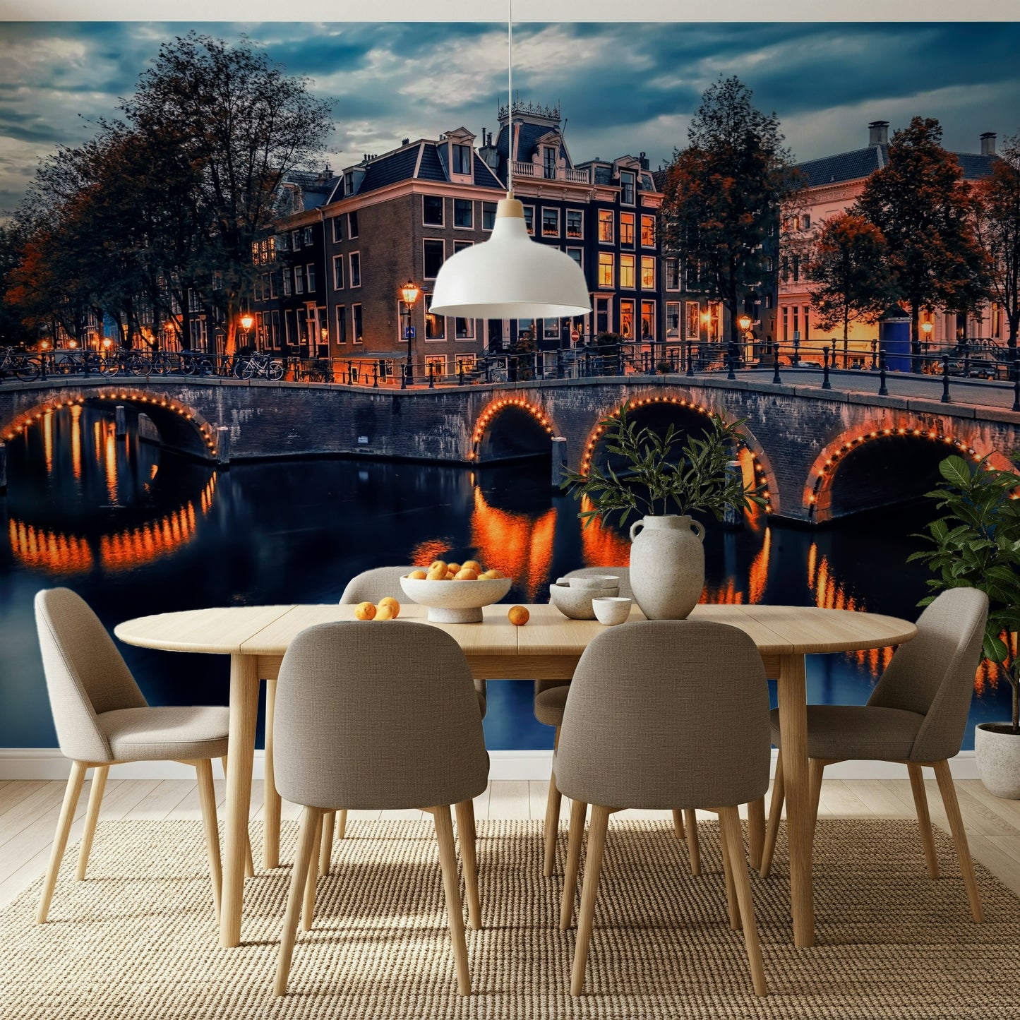 Amsterdam Nights Wall Mural