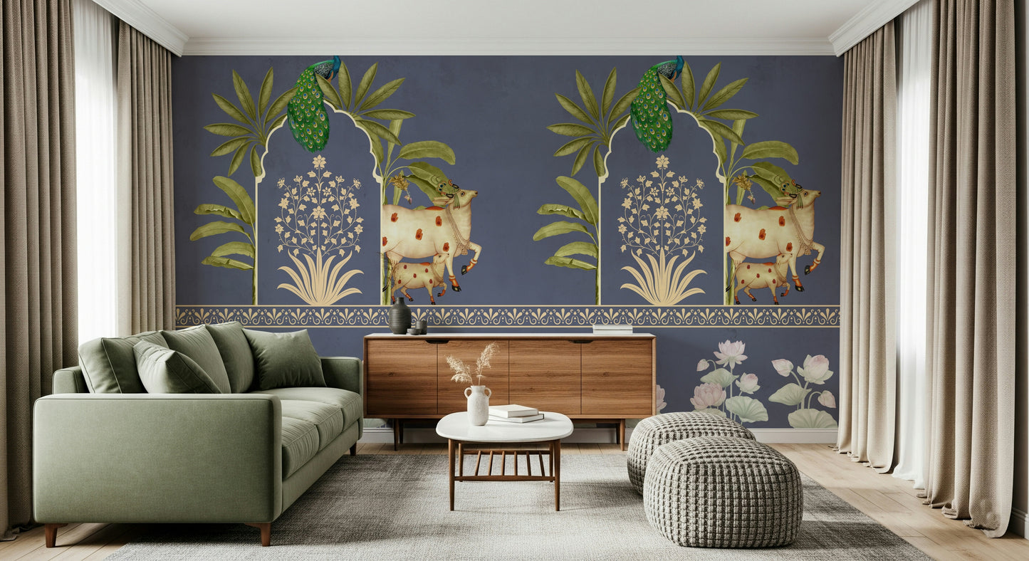 The Neelambar Arch Wall Mural