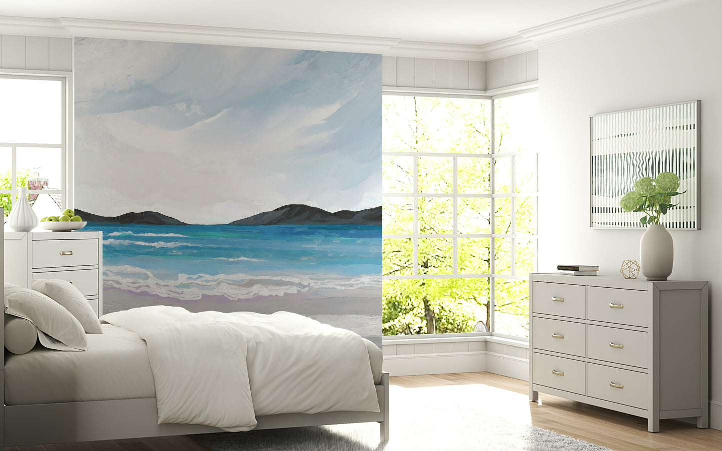 Coastal Scene Wall Mural