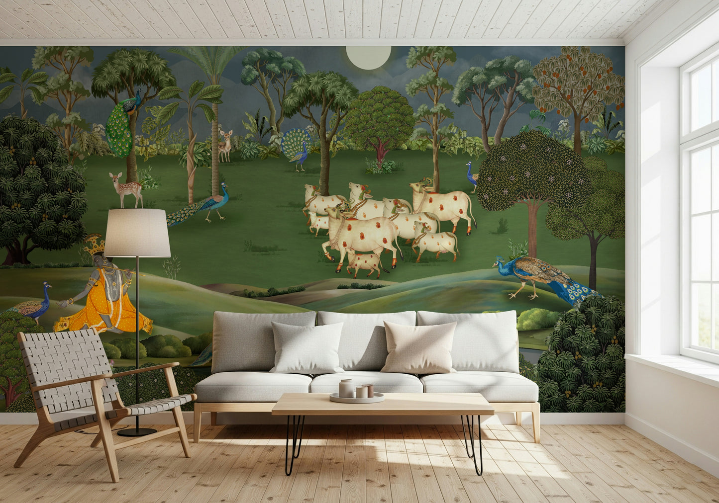 Gokul Grazing Wall Mural