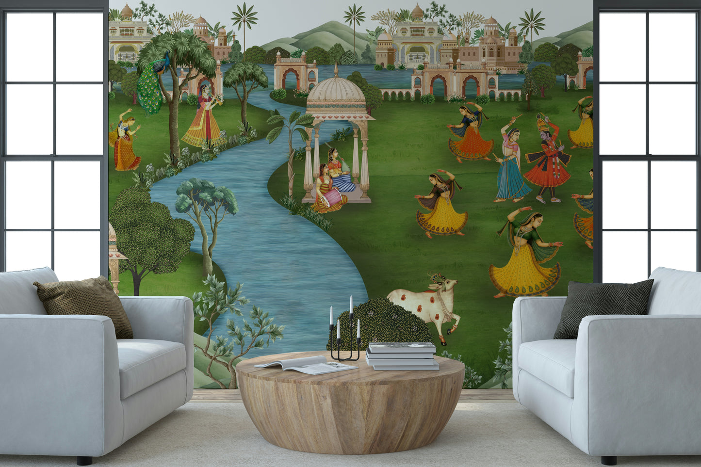 Ragamala Rhythm Wall Mural