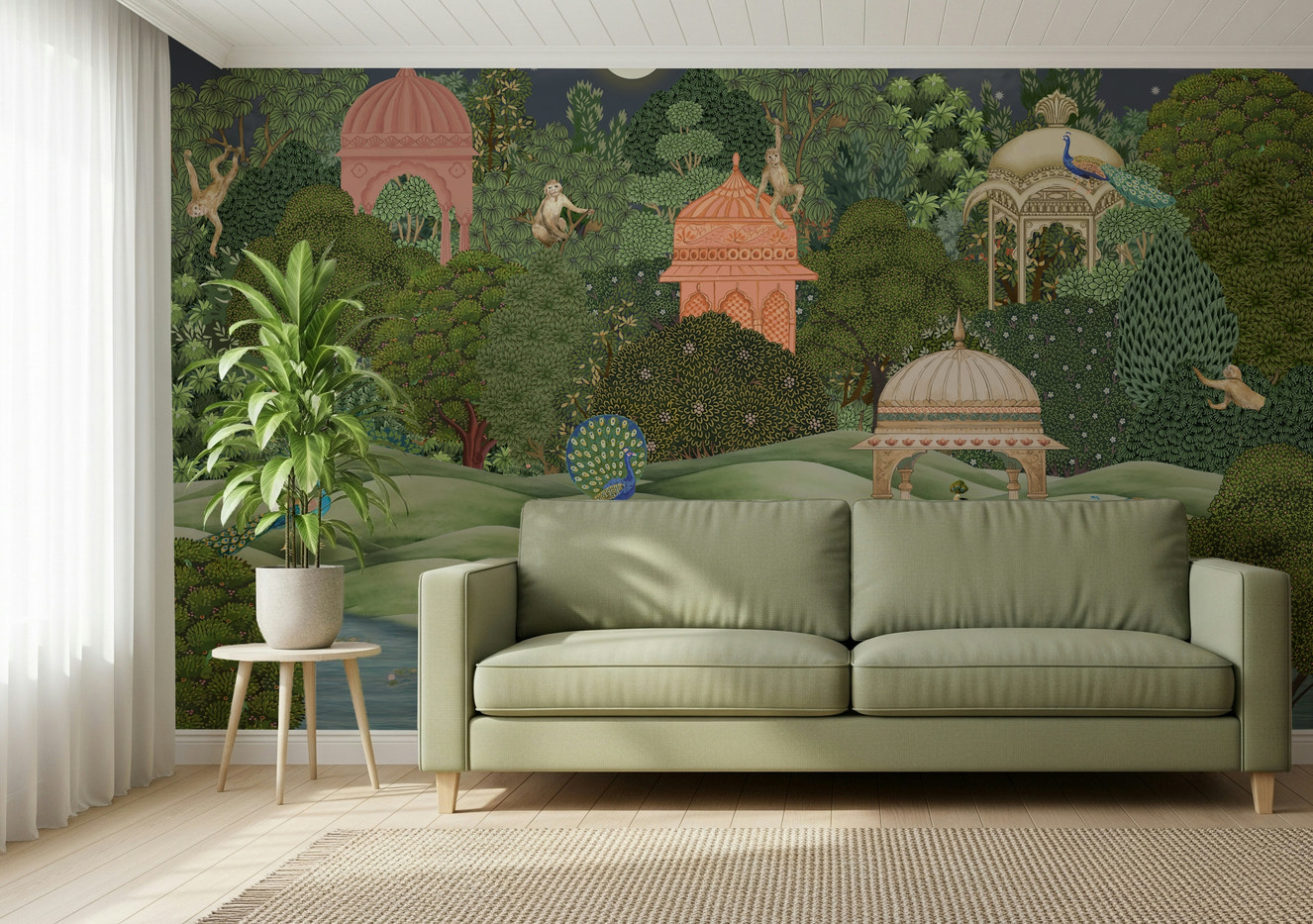 Vanara Vatika Wall Mural