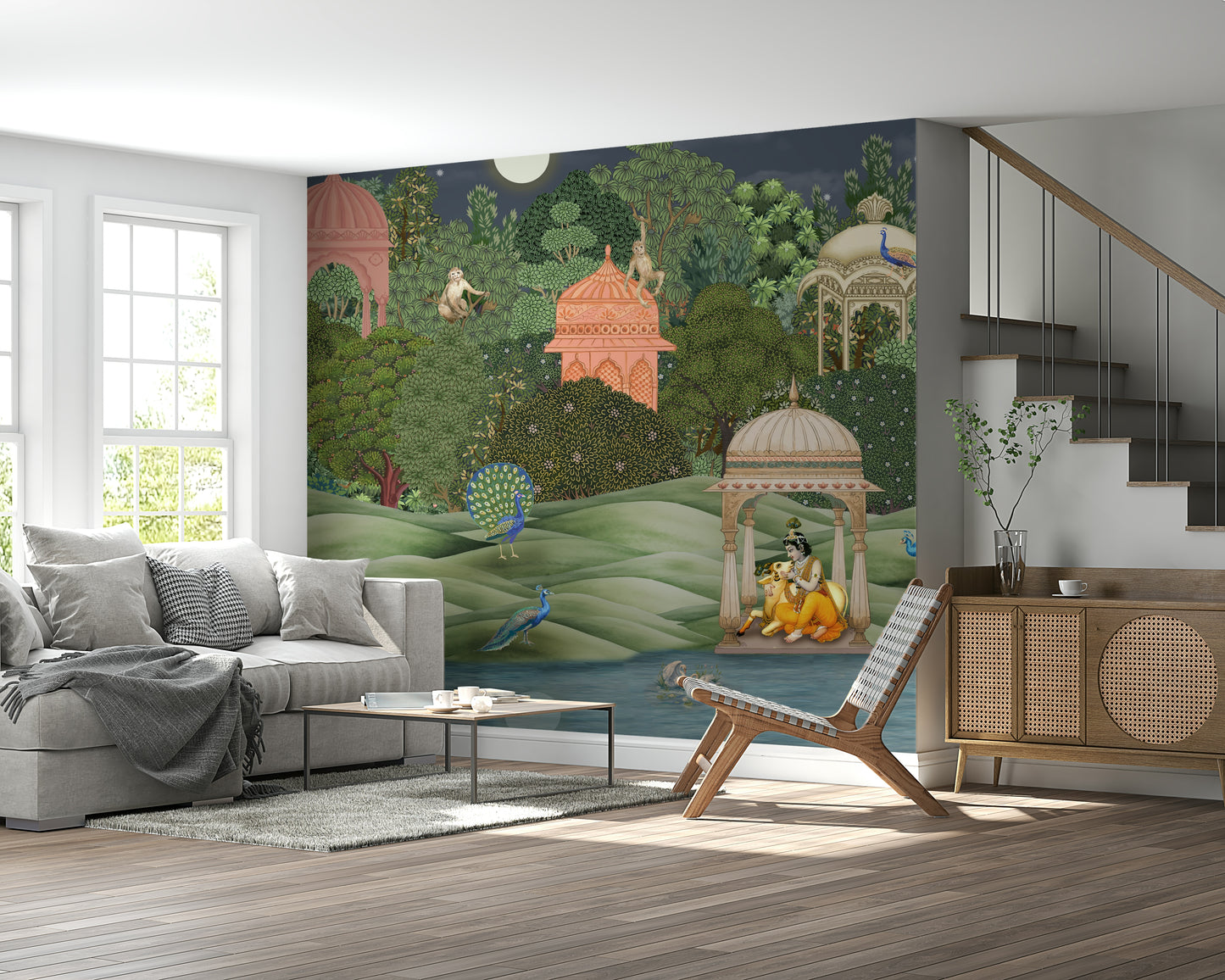 Vanara Vatika Wall Mural