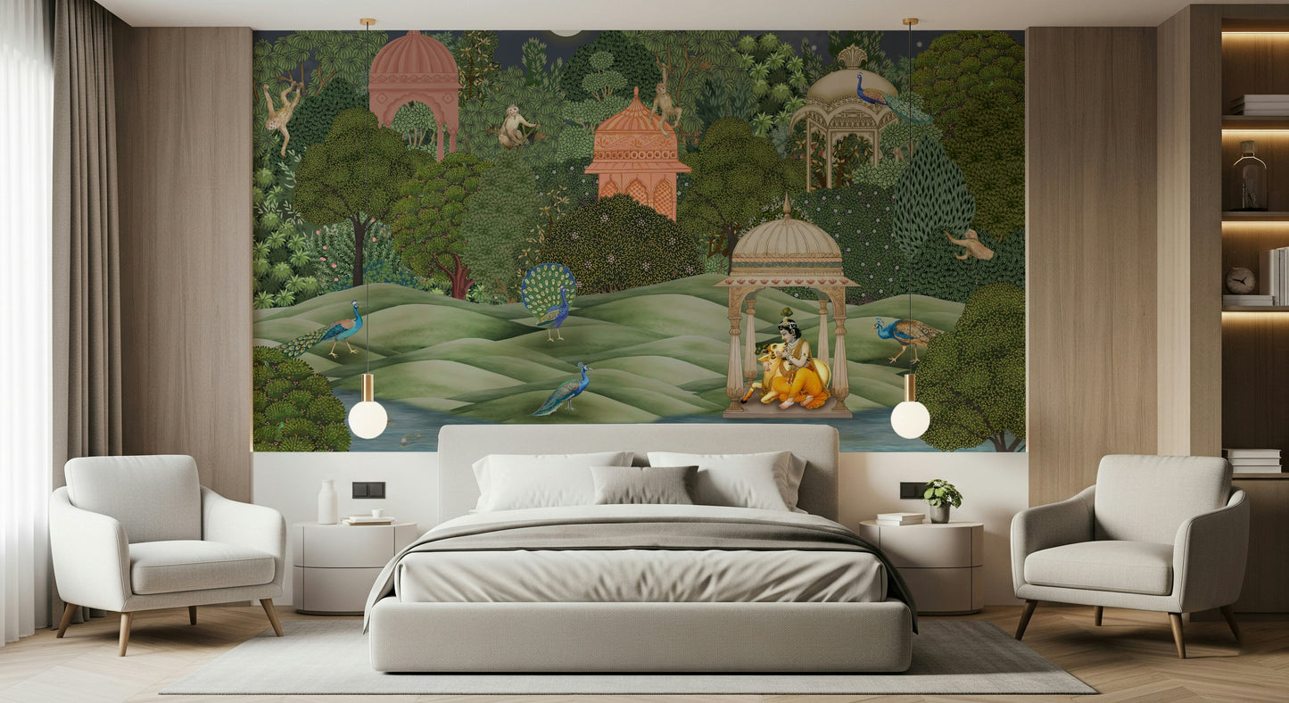 Vanara Vatika Wall Mural