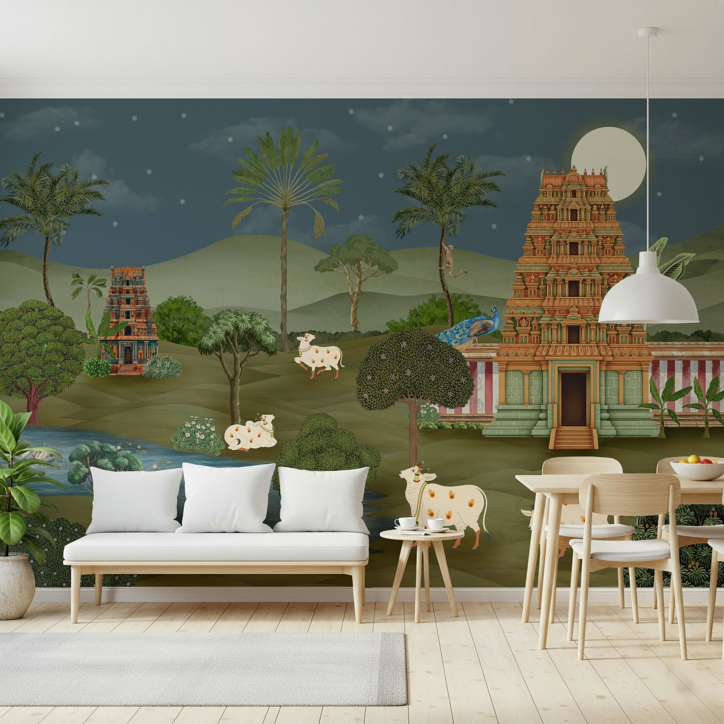 Mandir Majesty Wall Mural