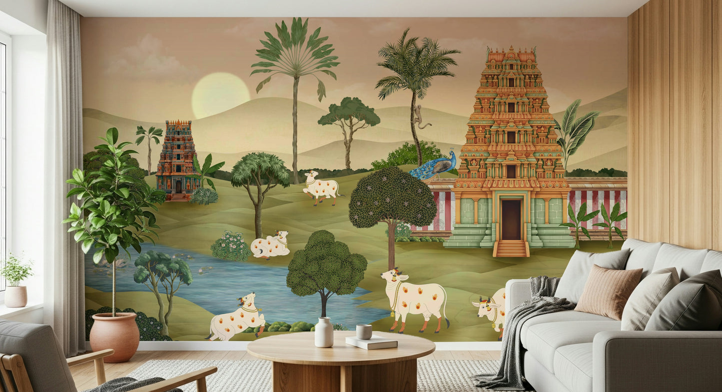 Madhuban Moonlight Wall Mural